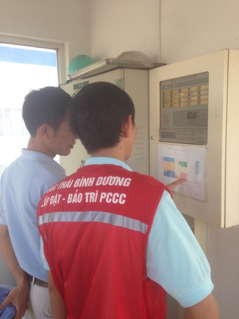 Kiểm tra tủ trung tâm báo cháy